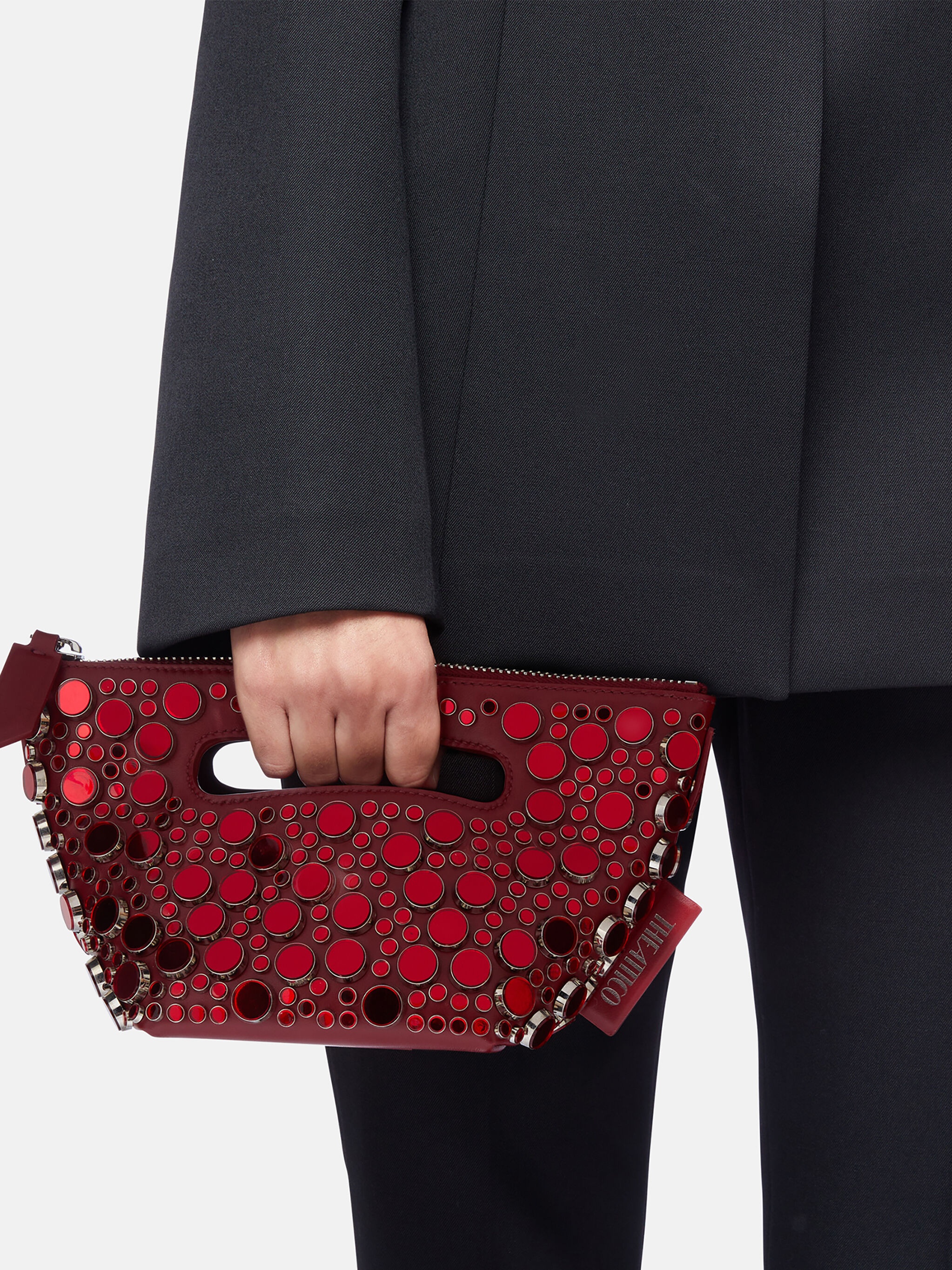 ''VIA DEI GIARDINI 15'' RED TOTE BAG - 2
