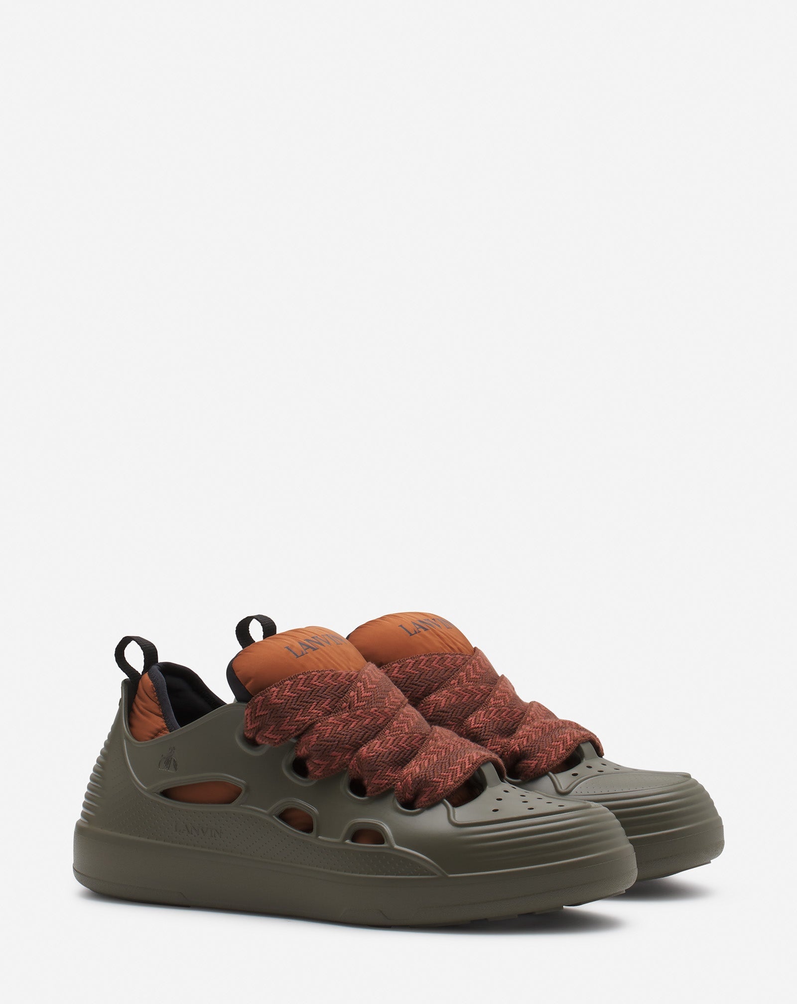 CURB COLOR-BLOCK RUBBER SNEAKERS - 4