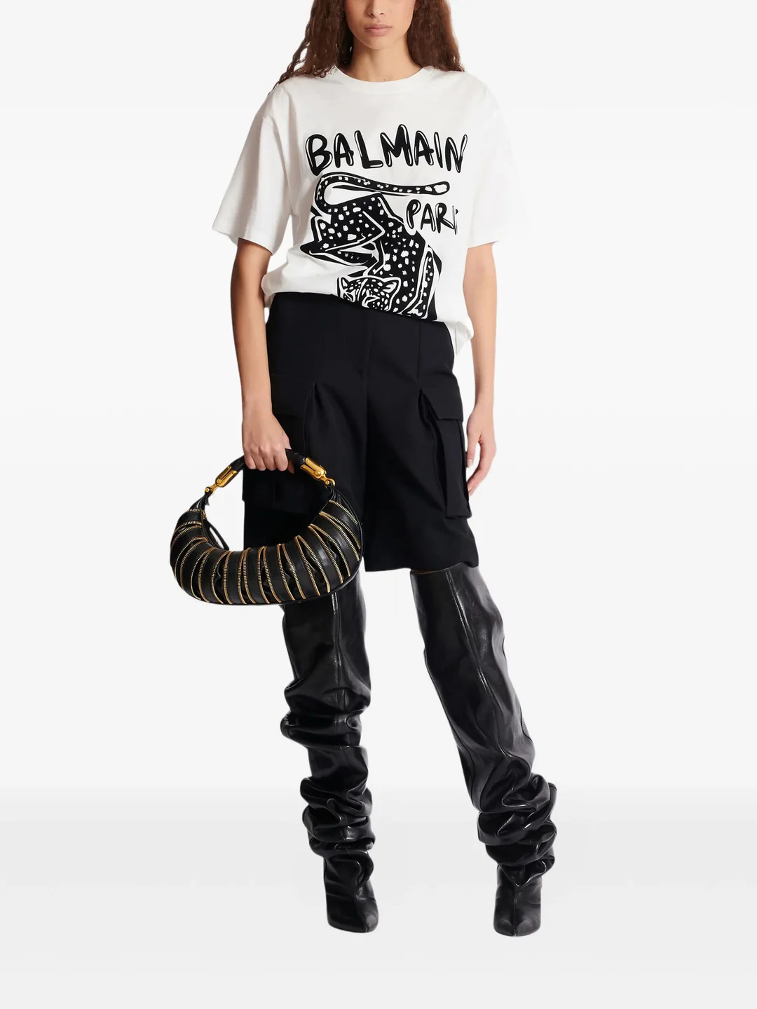 Leopard Print Oversize T-Shirt - 2