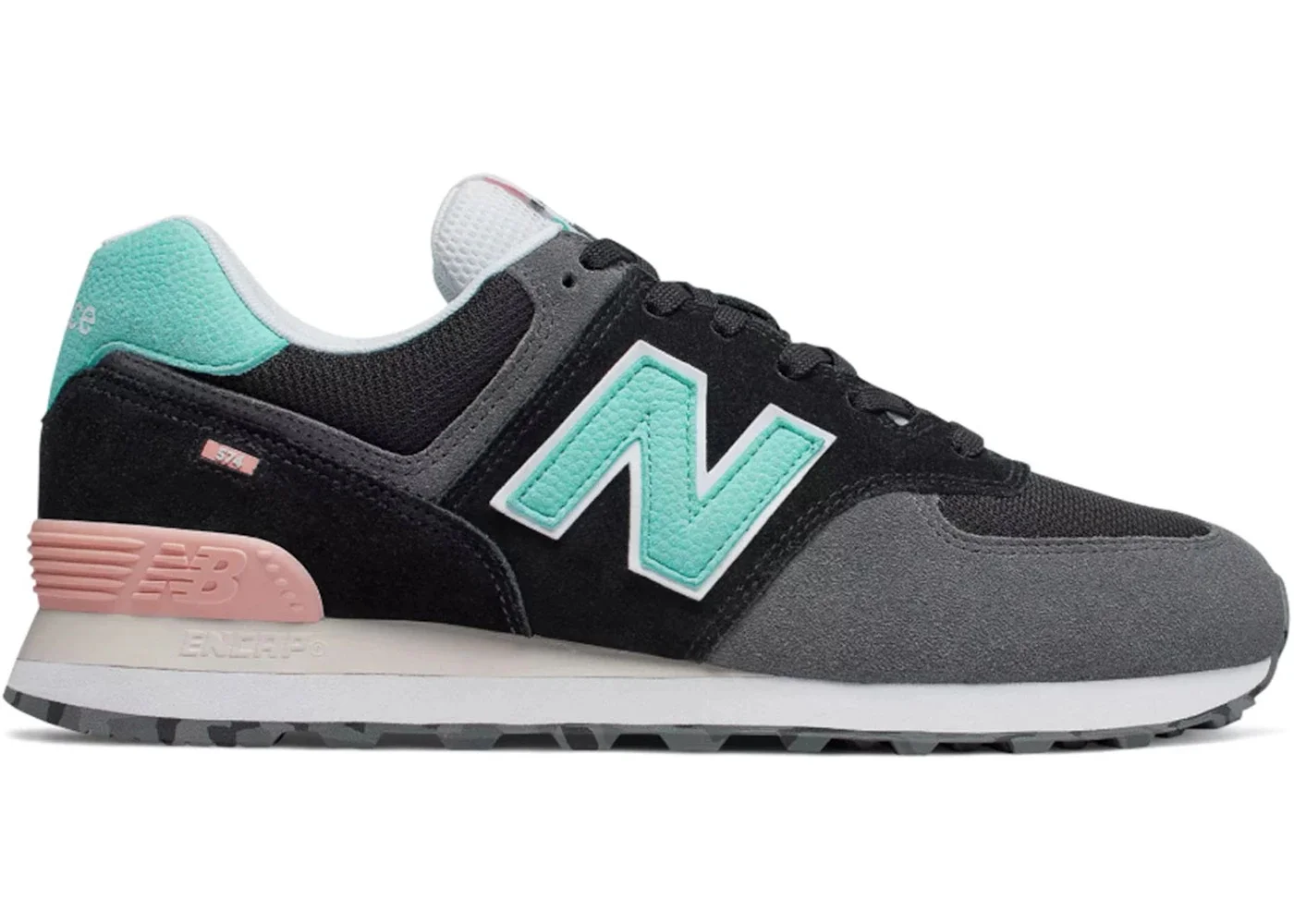 New Balance 574 Marbled Street Black - 1