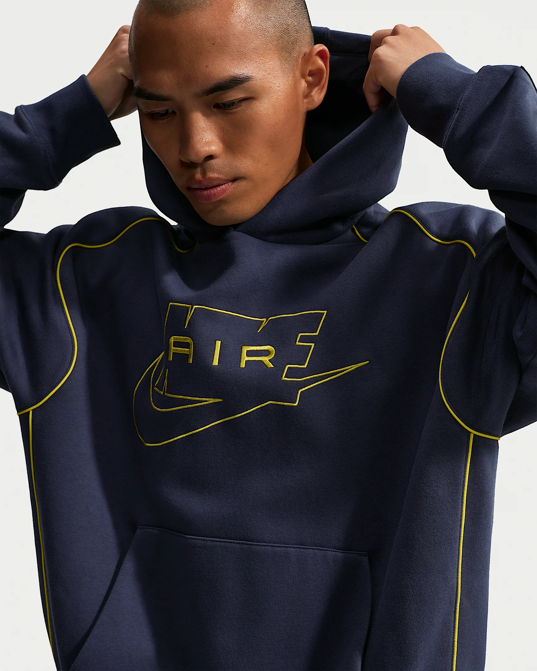 Nike Air Men's Fleece Pullover Hoodie - 1