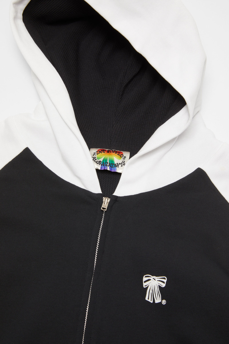 Hooded zipper sweater - Black 4