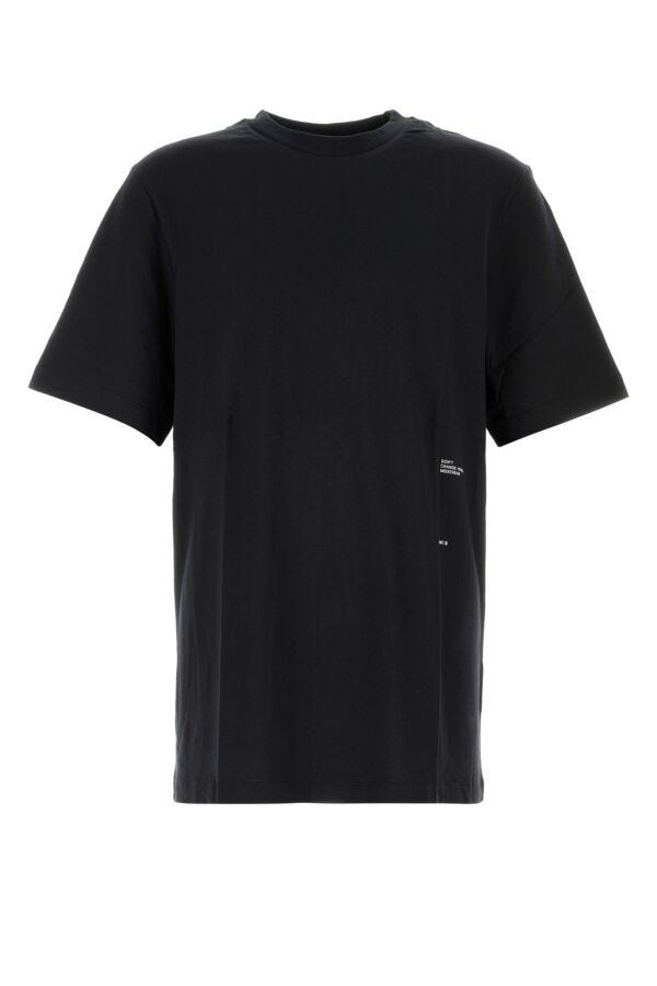 Tシャツ・カットソー OAMC Black Cotton T-Shirt OAMC Oamc Men Black Cotton T-Shirt | luosophy | REVERSIBLE