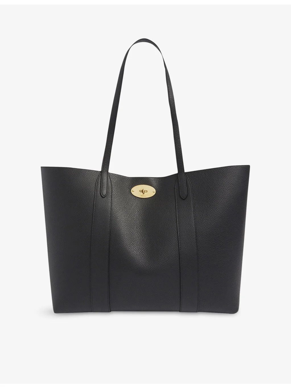 Bayswater Small Grained-Leather Tote Bag - 1