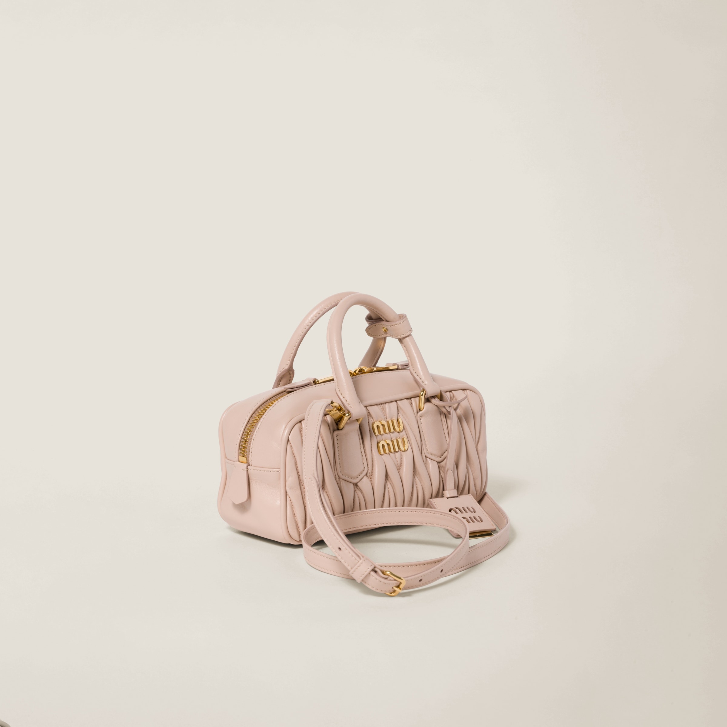 Arcadie matelassé nappa leather bag - 3