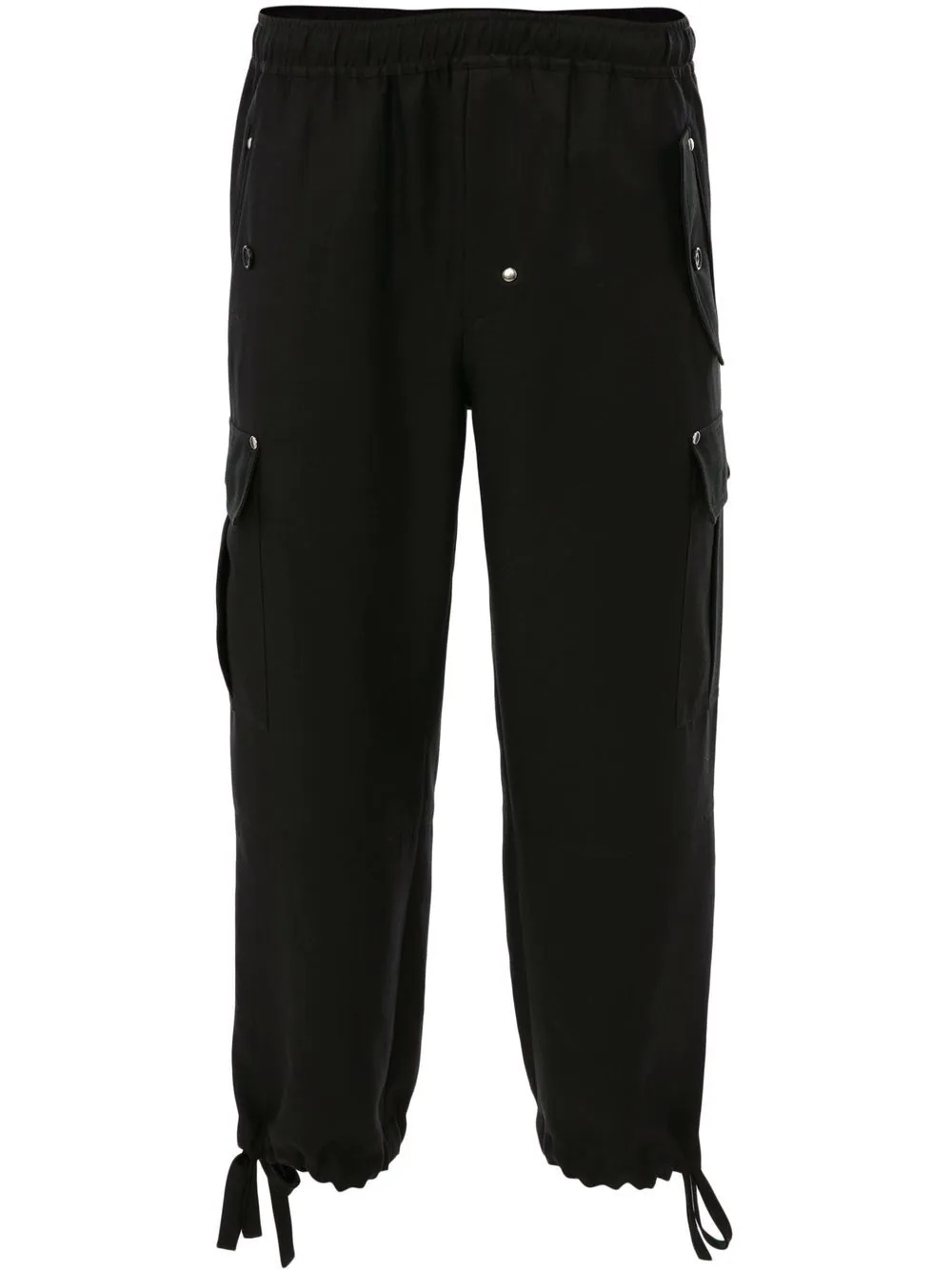 straight-leg cargo trousers - 1