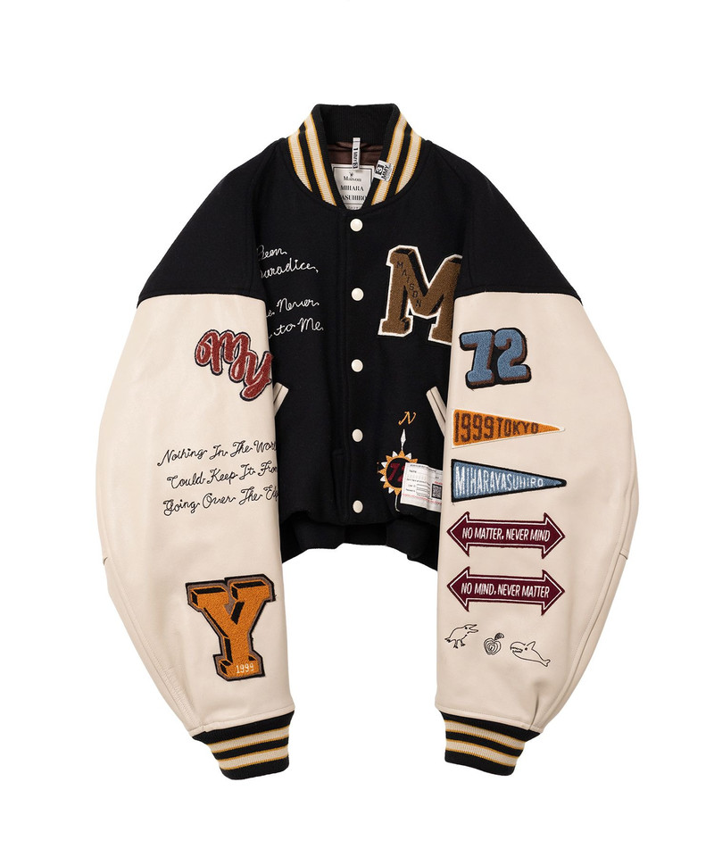 Roll-up Hem Stadium Jacket 20