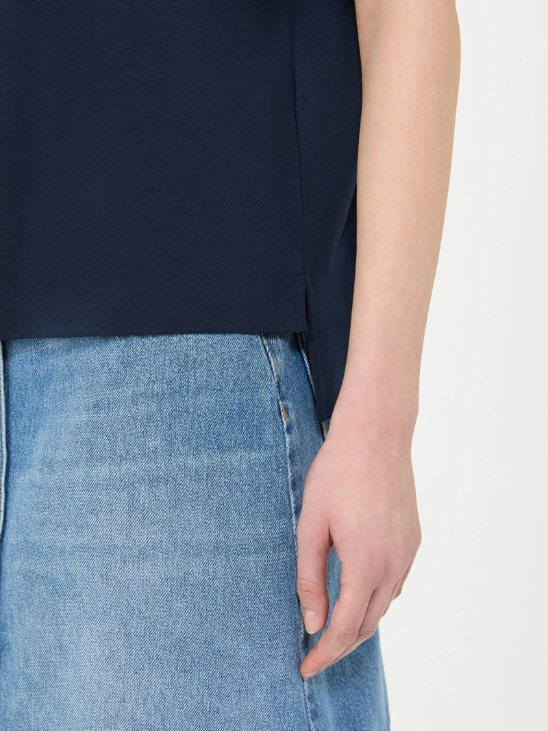 MULTID Cotton jersey T-shirt - NAVY 6