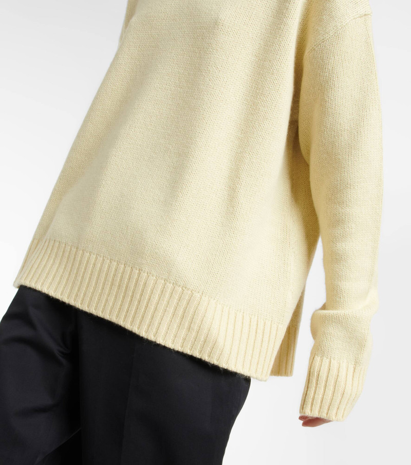 Cashmere and cotton blend sweater 5