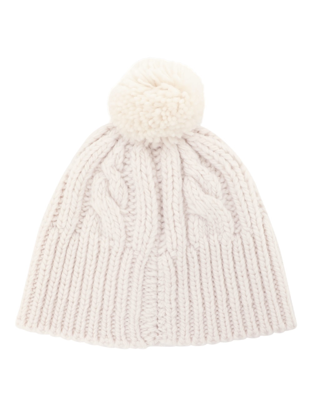 CABLE KNIT BEANIE - 3