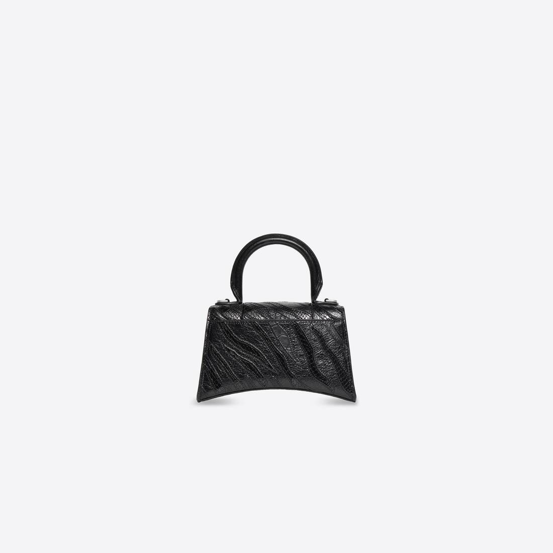 Year Of The Tiger Hourglass Xs Handbag in Black - 2