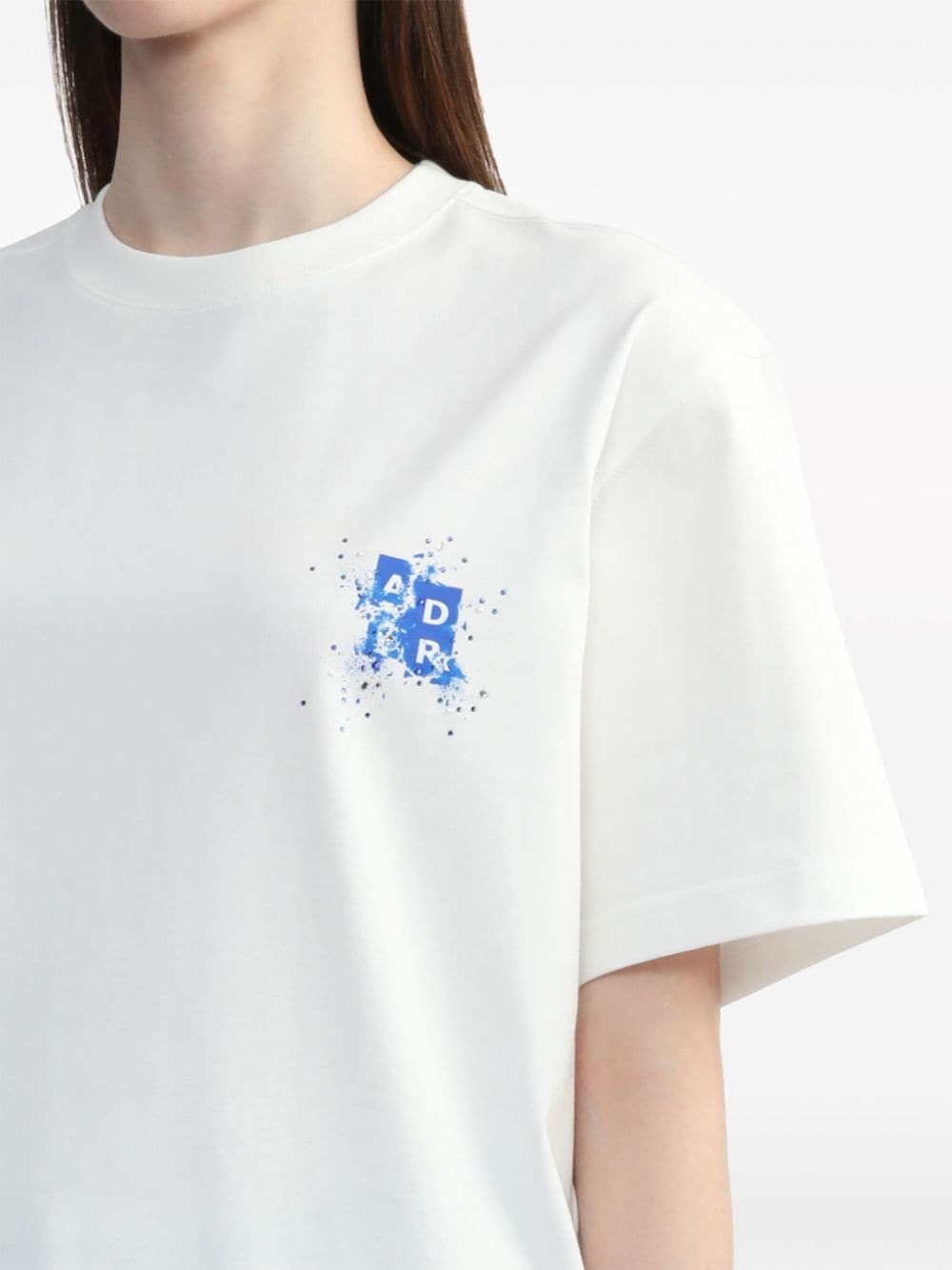 logo-print T-shirt - 9