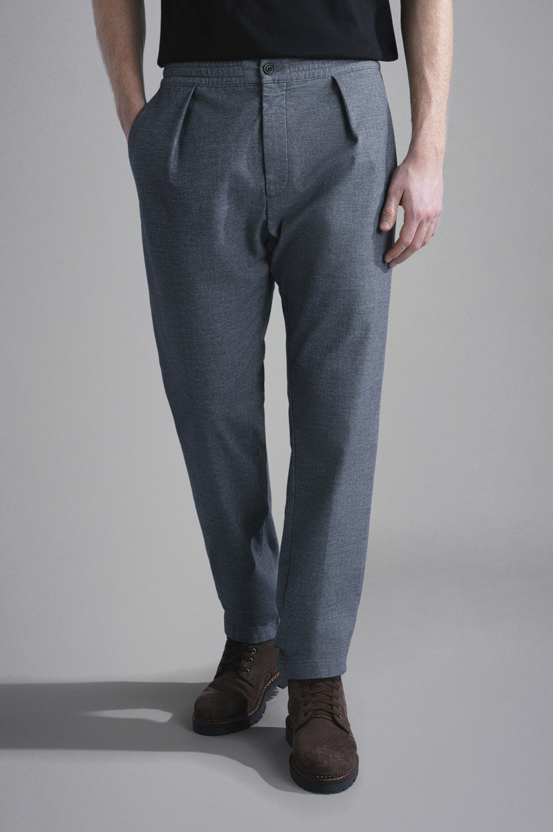 STRETCH MOLESKIN CHINO TROUSERS 6