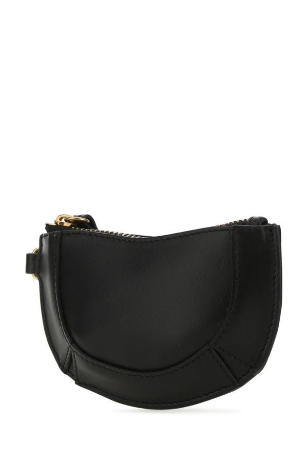 Black leather Soko coin purse - 2