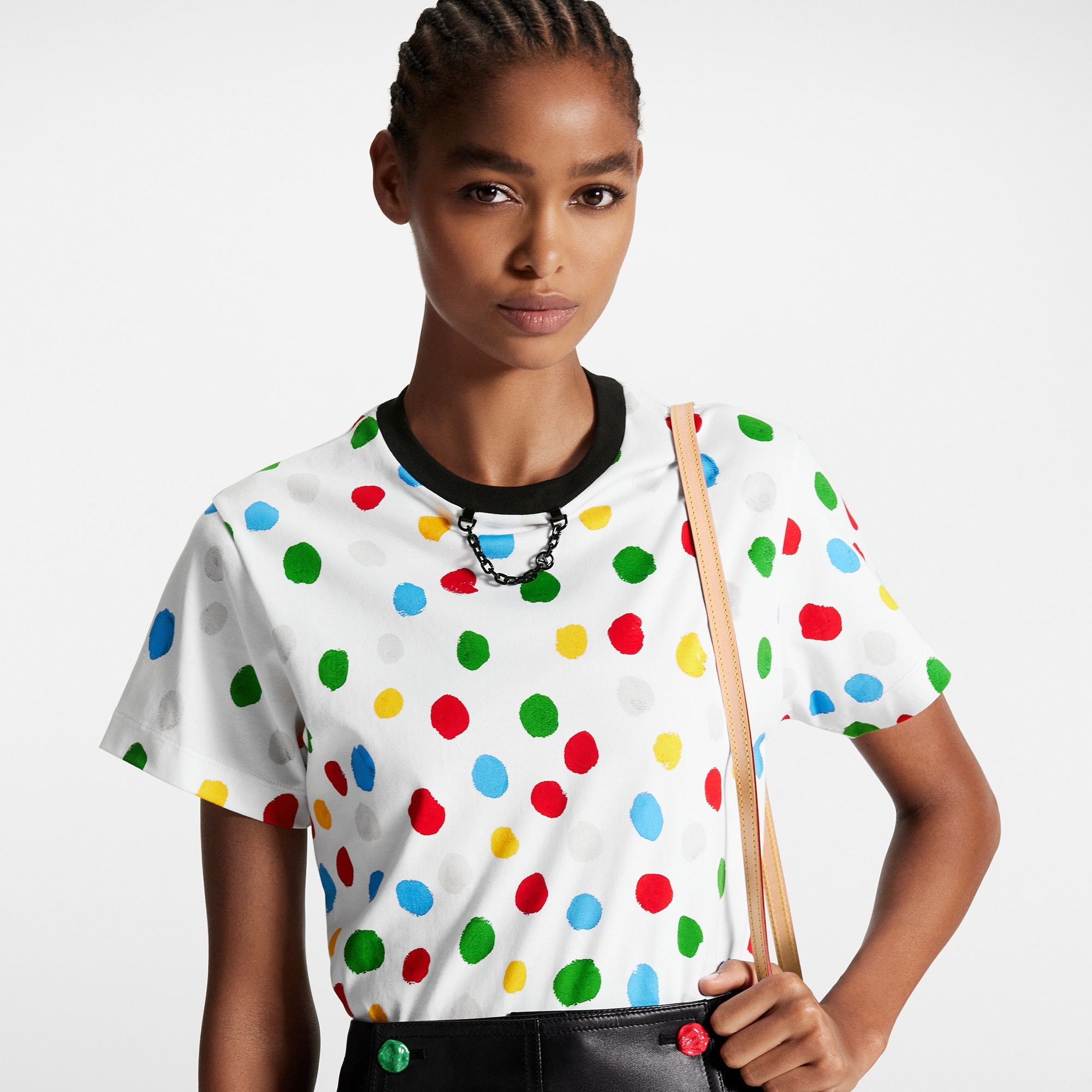 Louis Vuitton LV x YK Painted Dots T-Shirt | REVERSIBLE