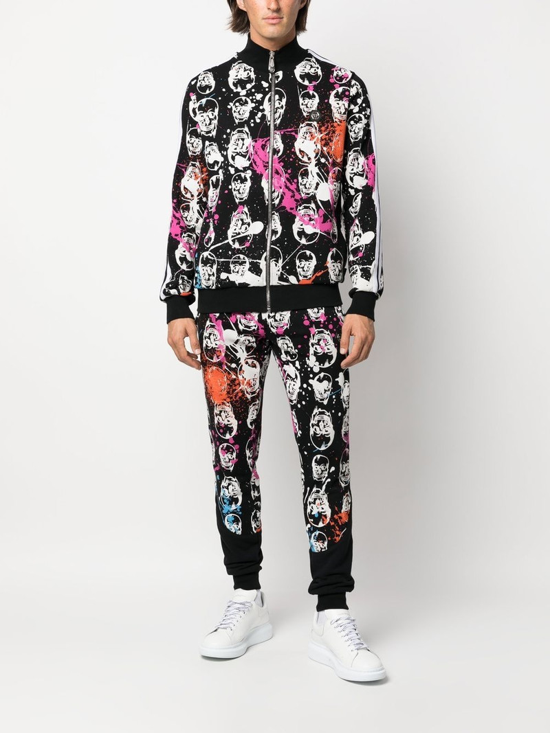 PHILIPP PLEIN skull print tracksuit outlook