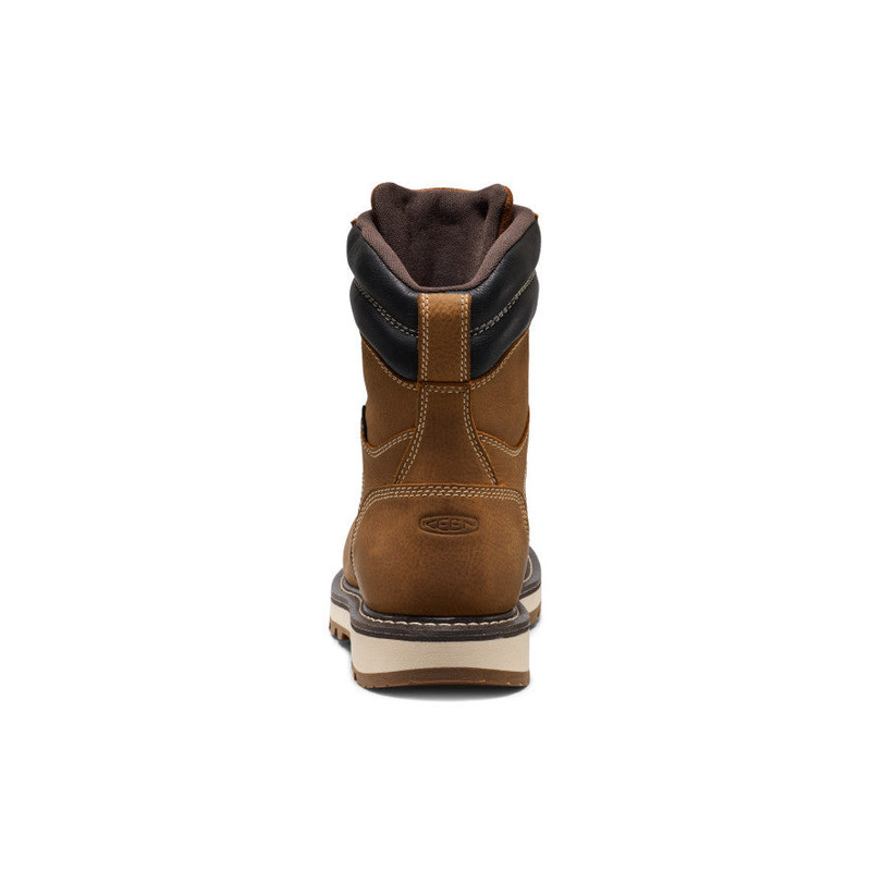 KEEN Men's Cincinnati 8" Waterproof 90° Heel Boot (Carbon Toe) outlook