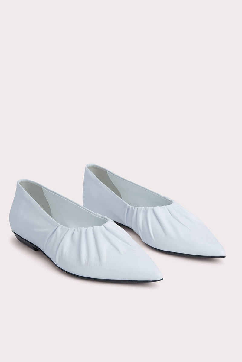 BY FAR Regina White Nappa Leather outlook
