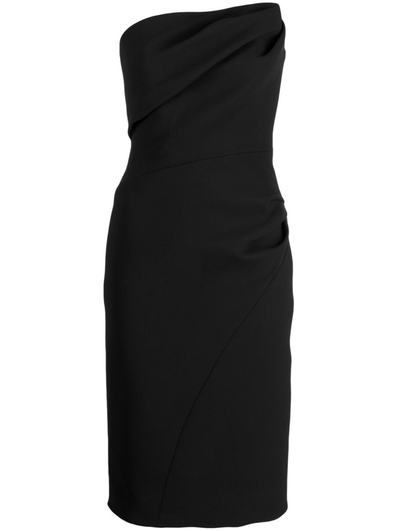 bandeau pencil dress 1