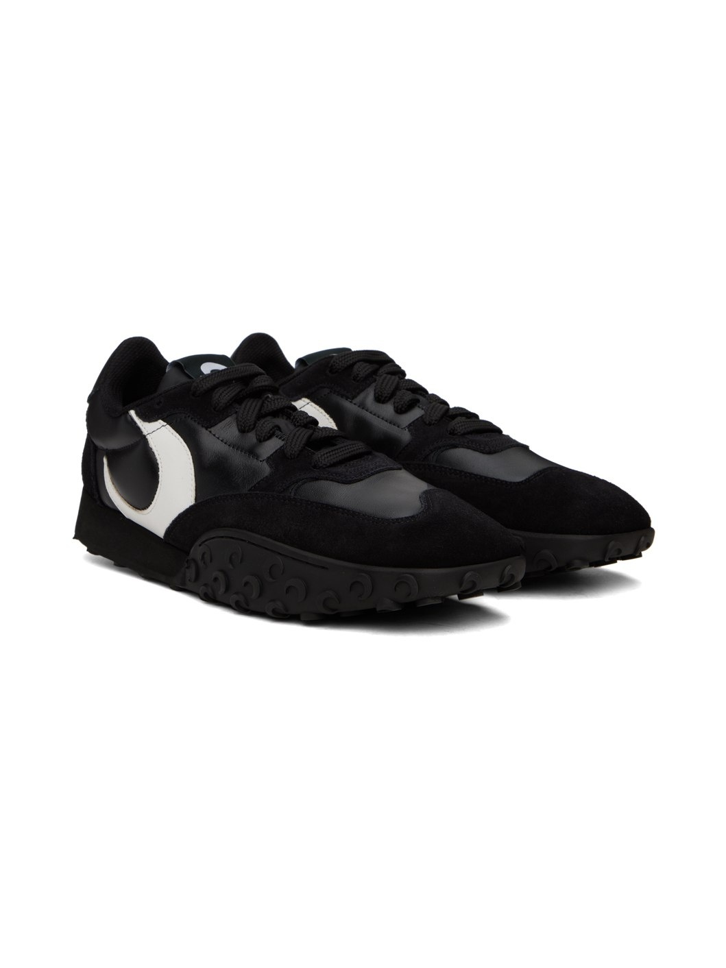 Black MS Rise Sneakers - 4