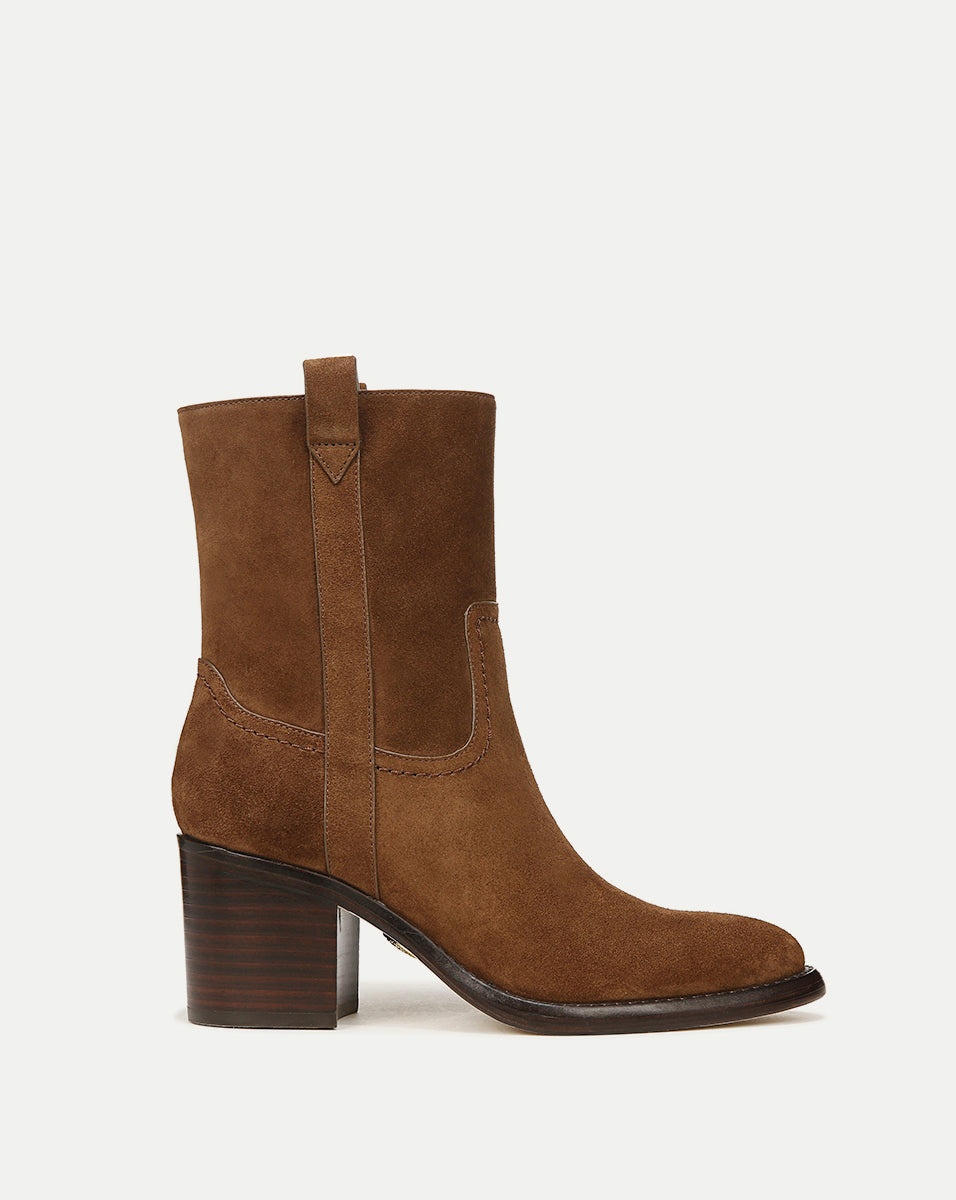 CARMEN SUEDE BOOTIE - 1