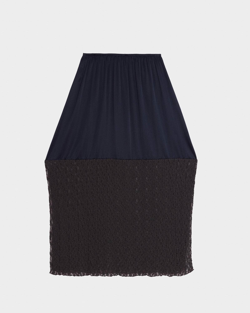Olin Skirt - Silk Satin and Lace 7