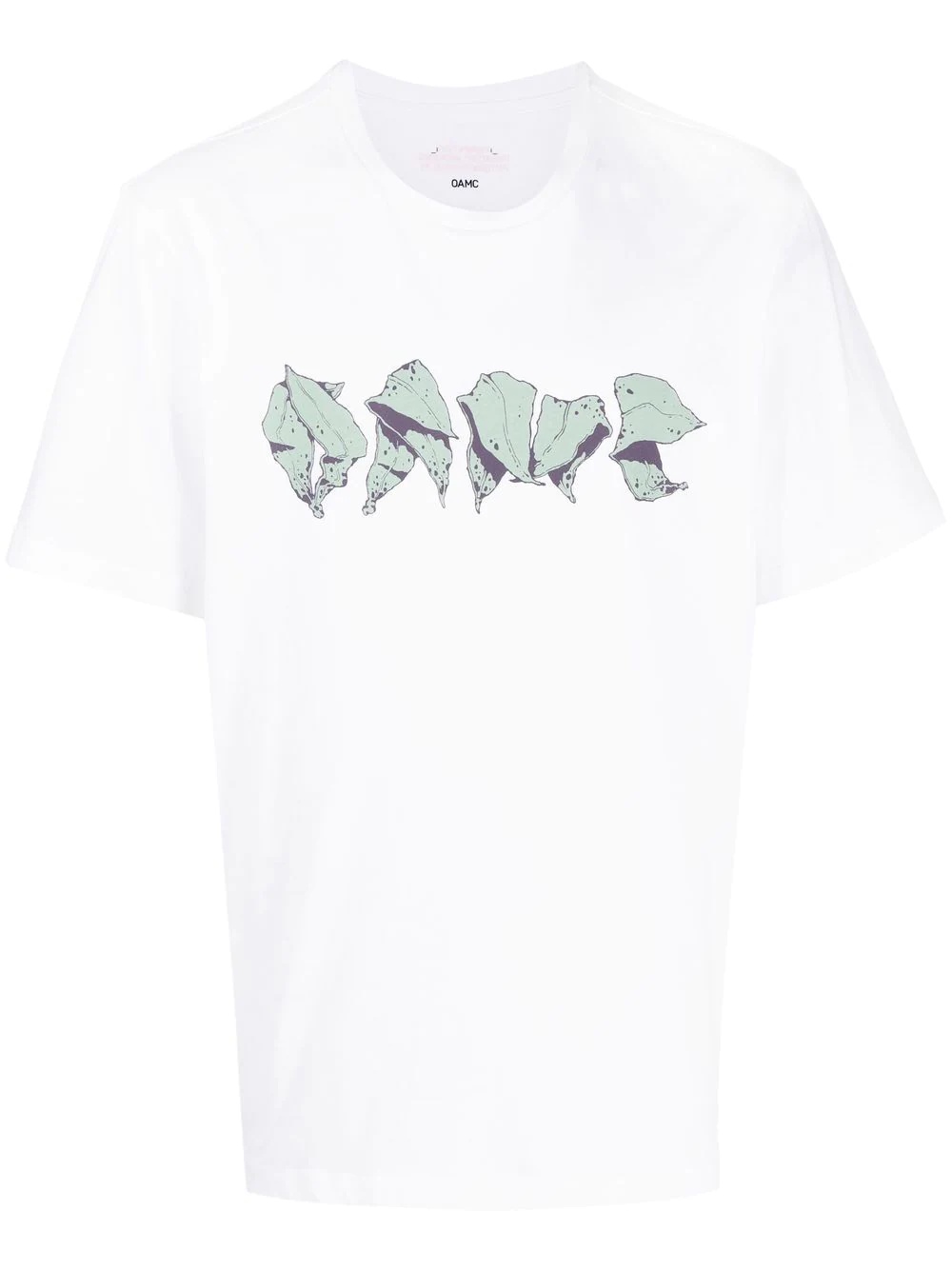 logo-print cotton T-shirt - 1