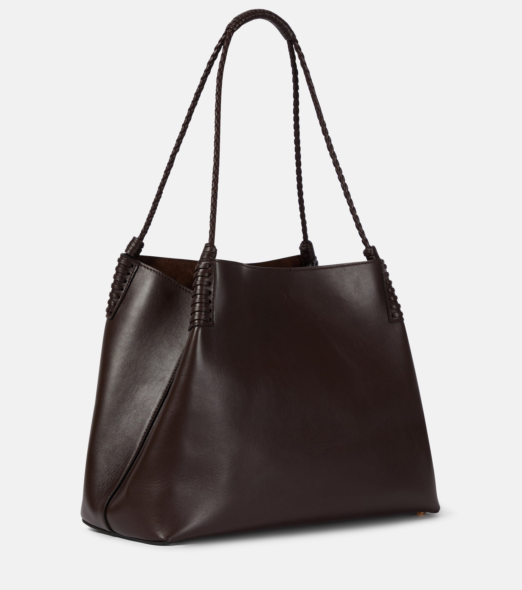 Libra Medium leather tote bag - 5