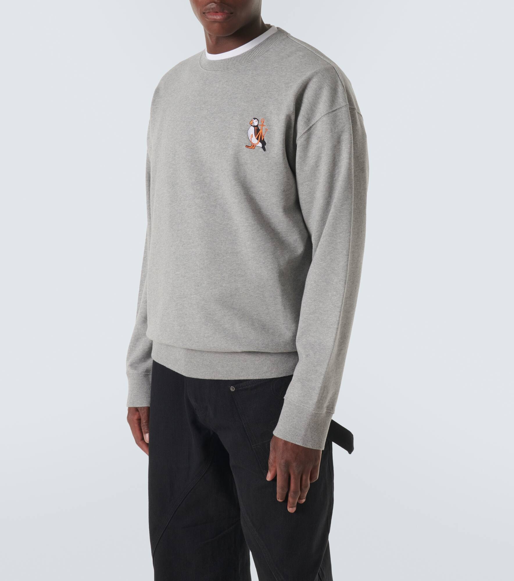 Logo cotton jersey sweatshirt - 3