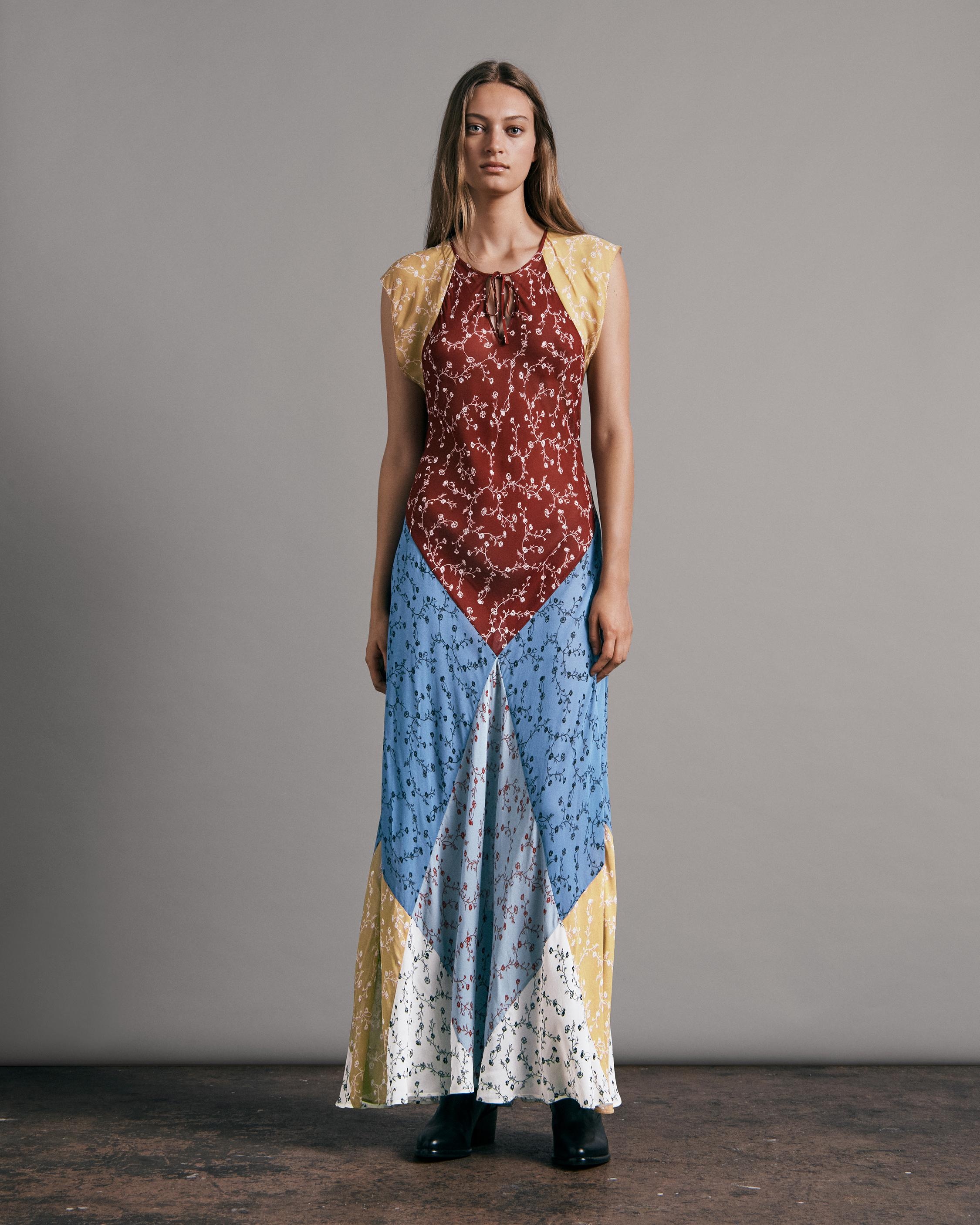 Sam Patchwork Maxi Dress
Viscose Dress - 3