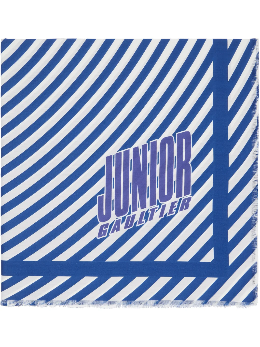Blue & White 'The Target' Cover-Up Scarf - 1