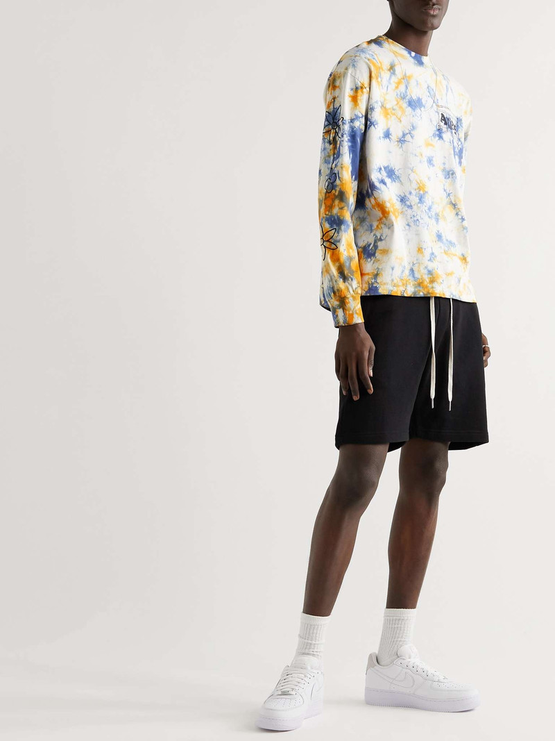 John Elliott Crimson Loopback Cotton-Jersey Drawstring Shorts outlook