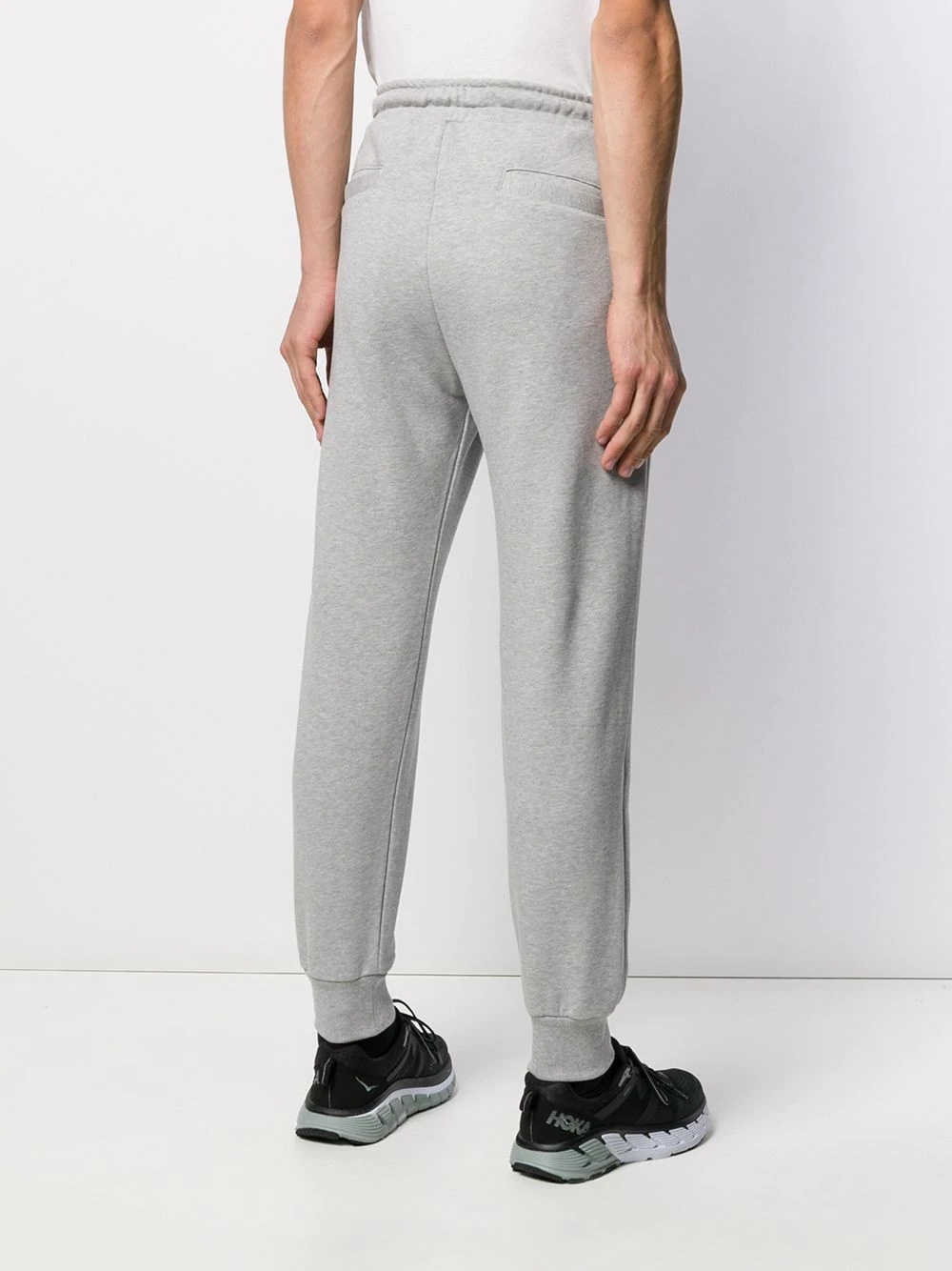 logo print sweatpants - 4