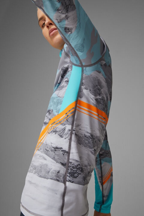 Ilvy First Layer in Light blue/Gray/Orange - 6