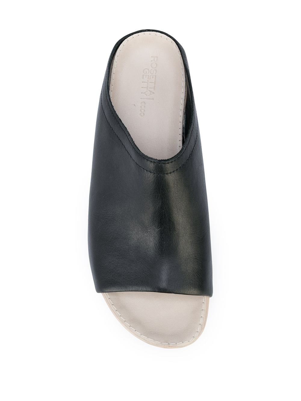 open-toe platoform clogs - 4