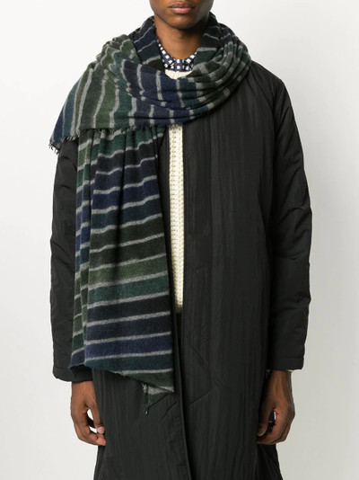 Faliero Sarti striped scarf outlook