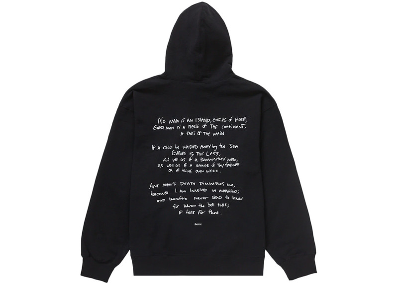 Supreme Supreme Corteiz Rules The World Hoodie Black outlook