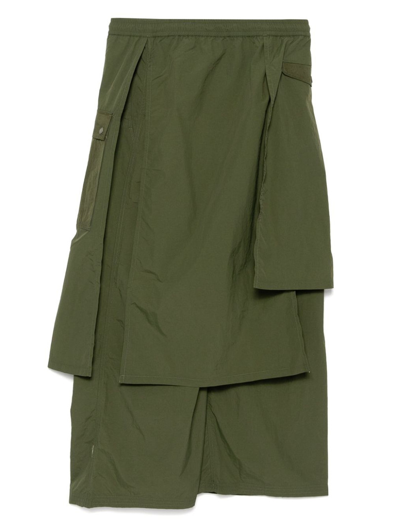 MAHARISHI Asym cargo hakama pants outlook