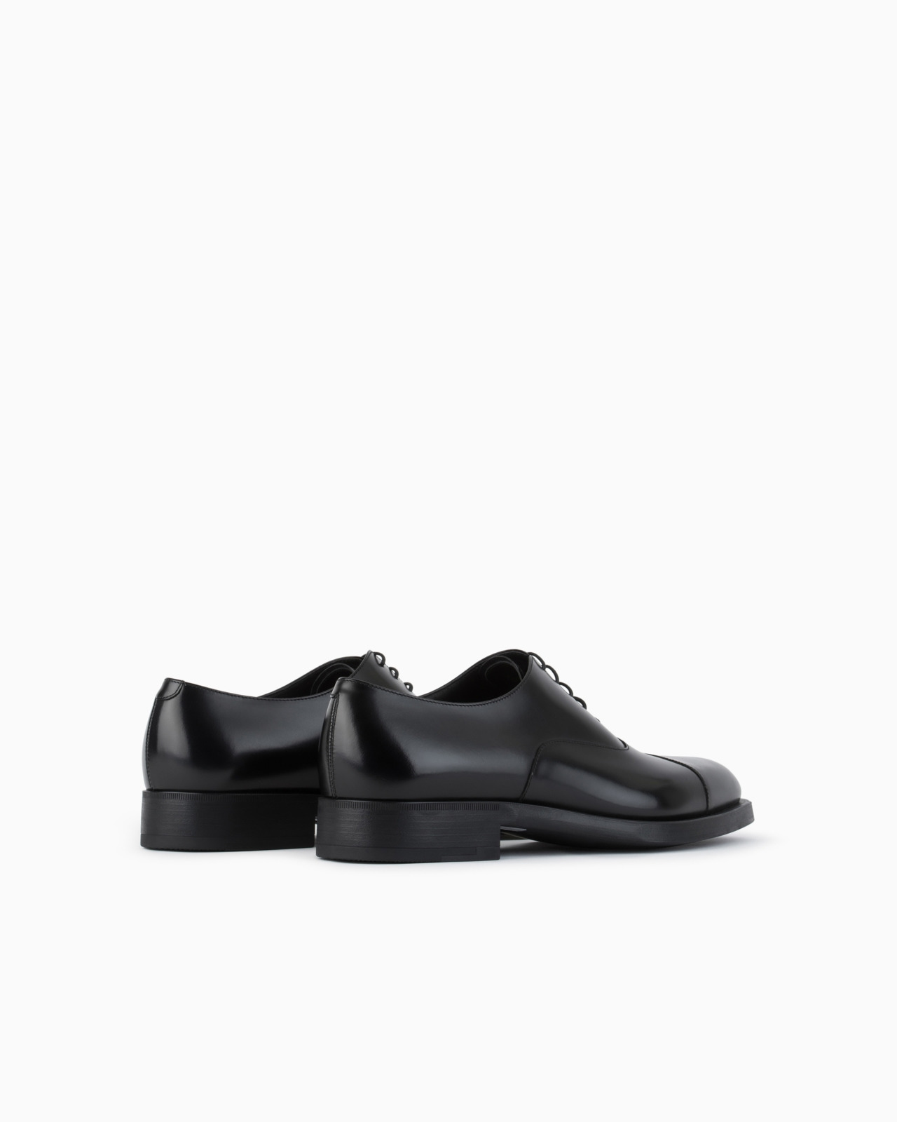 Gradient leather Oxford shoes - 3
