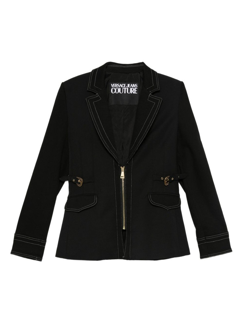 zip-up fitted jacket 1