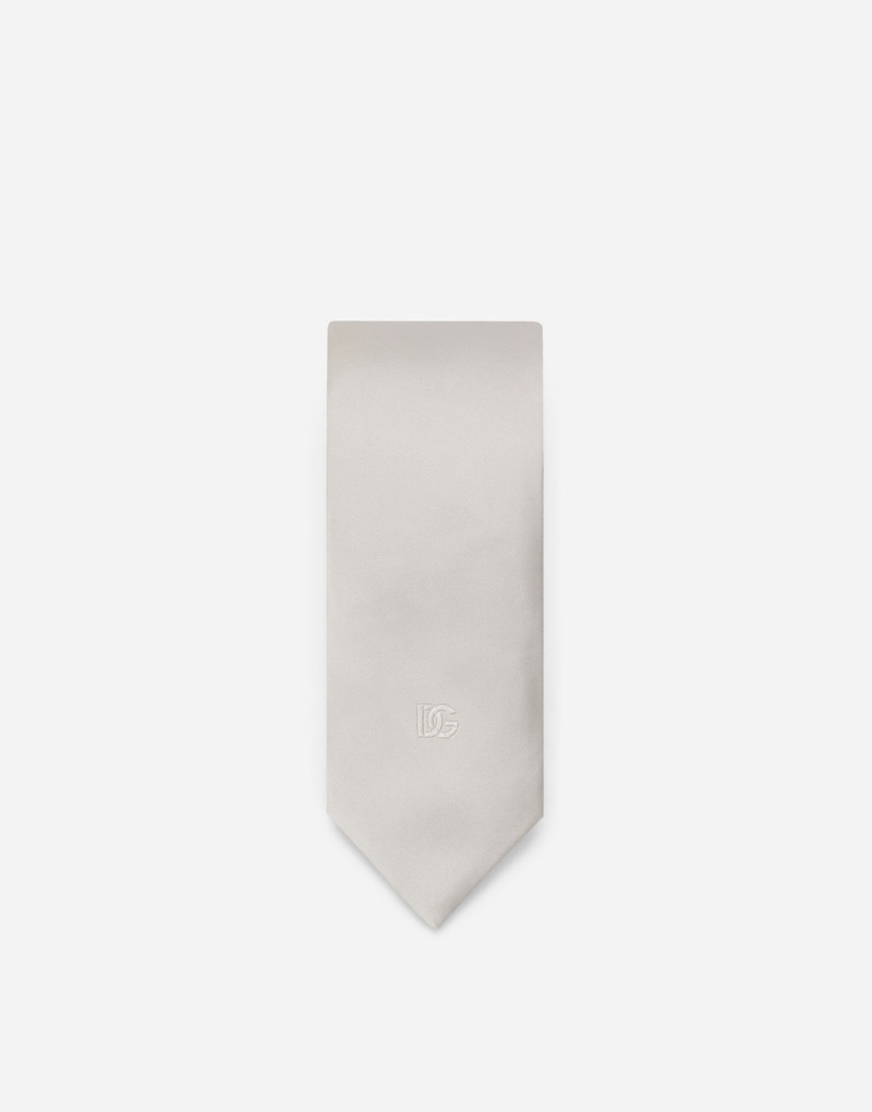 Dolce & Gabbana Silk tie with DG logo outlook