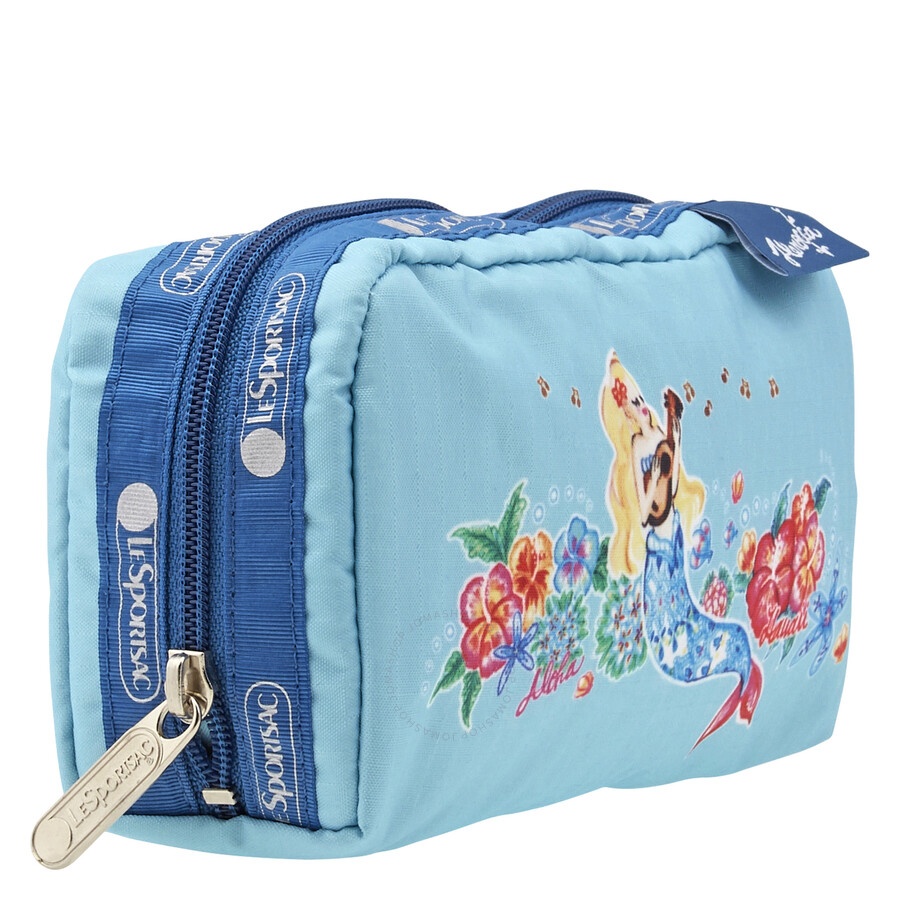 Le Sportsac - Le Sportsac Turquoise Rectangular Cosmetic Case - 3