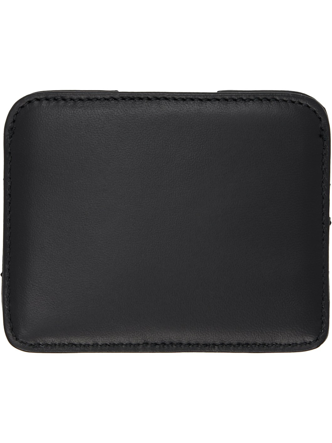 Black Half Moon Flat Card Holder - 2