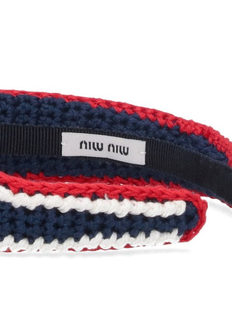 Miu Miu Women Crochet Headband - 2