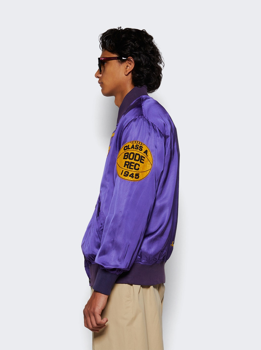 Athlete's Rally Jacket Purple - 4