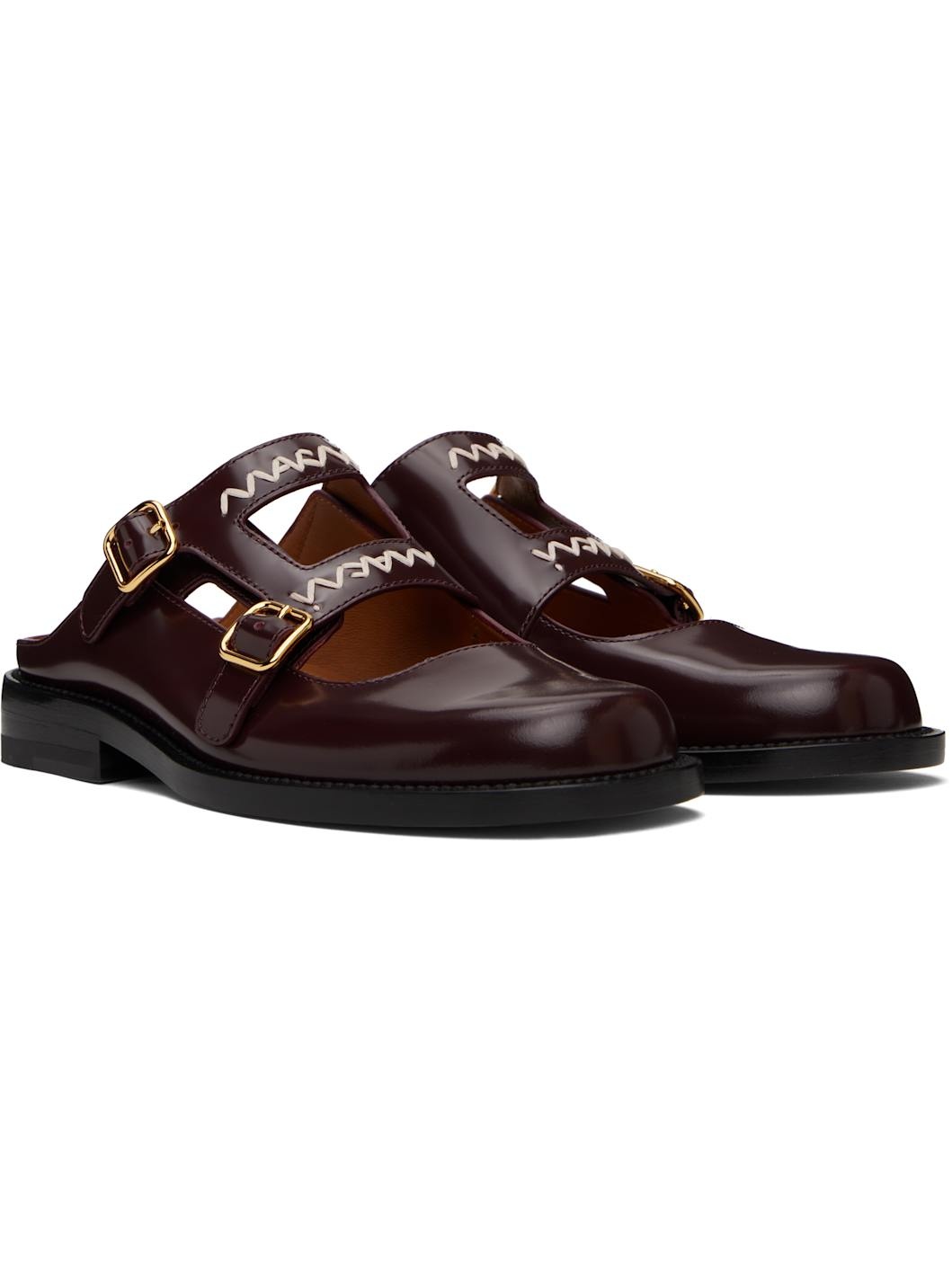 Burgundy Bambi 3.0 Loafers - 4