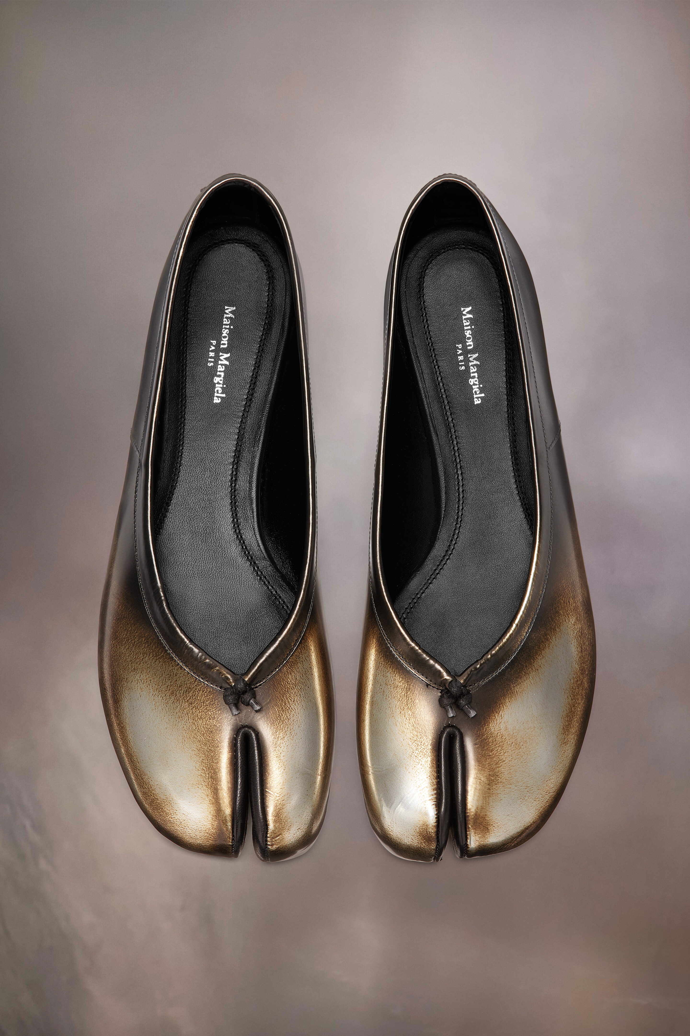 Tabi Metallic New Ballerinas - 4