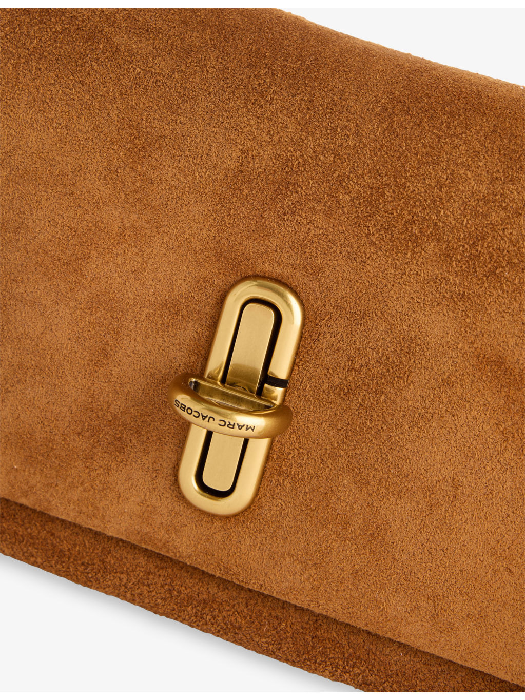 Dual-Chain Mini Leather-Suede Cross-Body Bag - 4