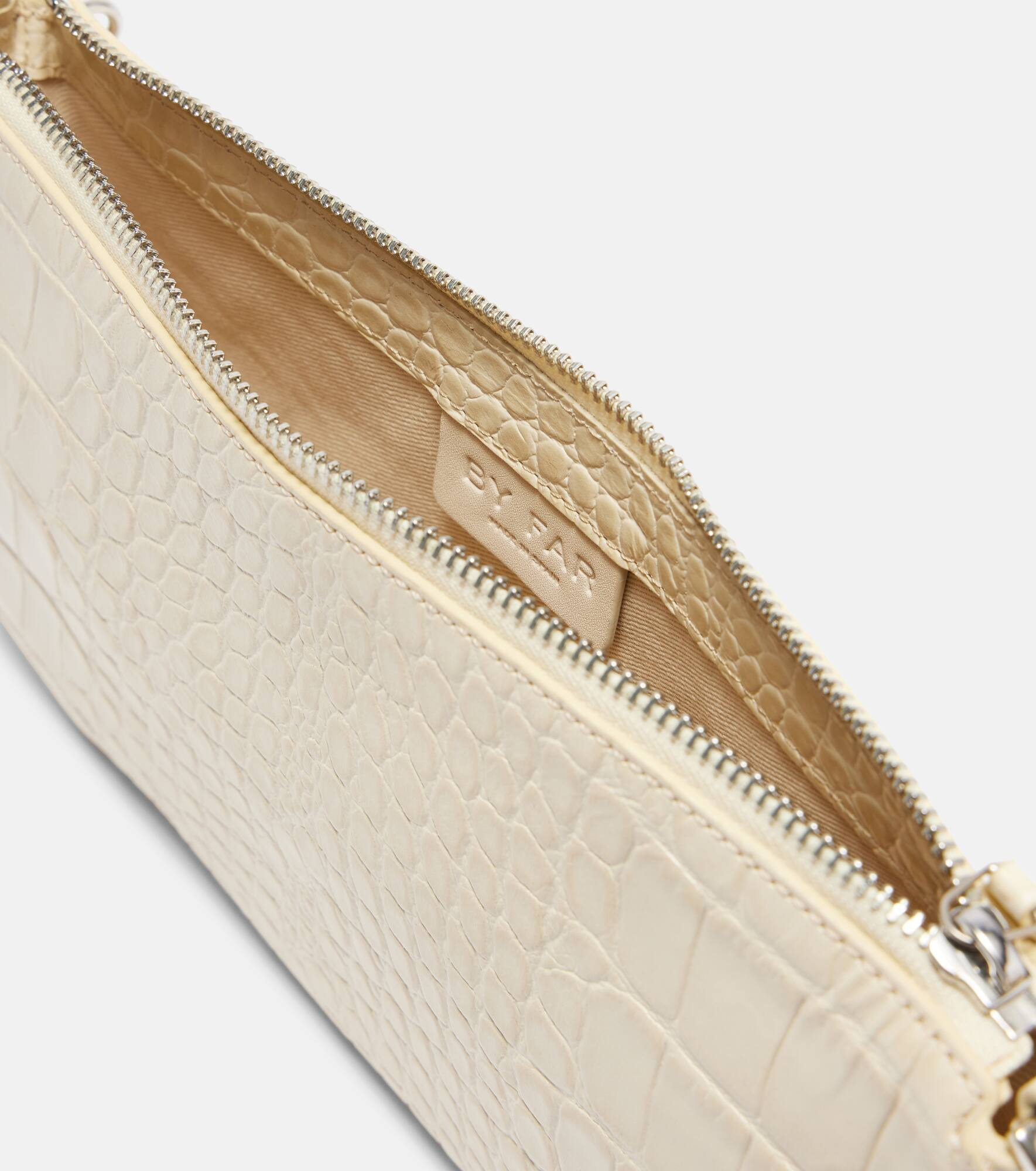 Rachel croc-effect leather shoulder bag - 3