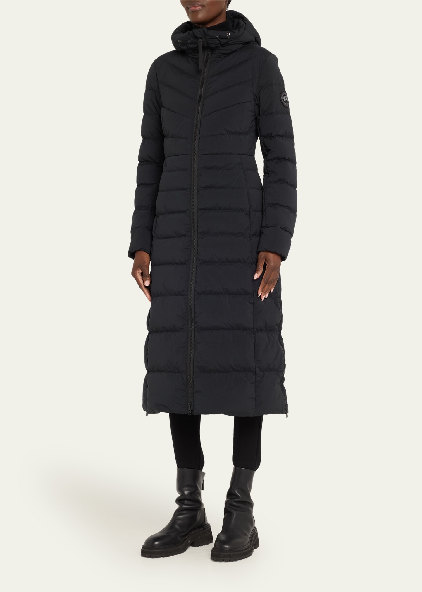 Clair Hooded Long Puffer Coat - 3